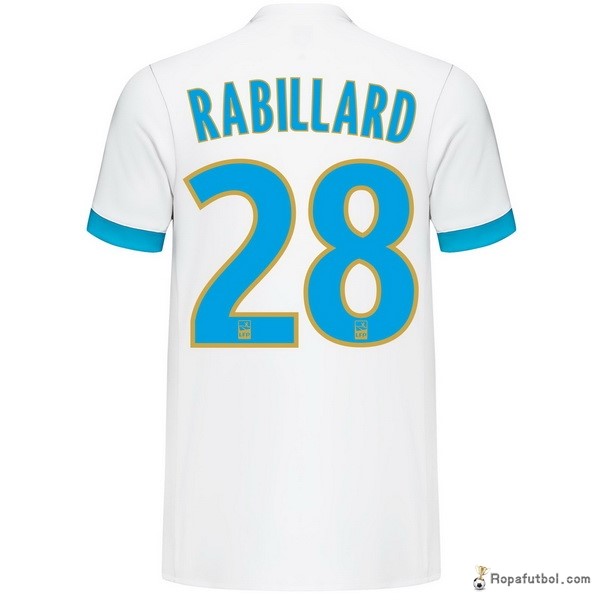 Camiseta Marsella Replica Primera Ropa Rabillard 2017/18